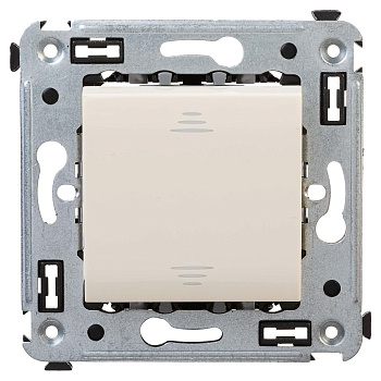 Переключатель одноклавишный в стену, Avanti "Ванильная дымка" DKC в Чите