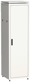 ITK Шкаф сетевой 19" LINEA N 33U 600х600 мм металлическая передняя дверь серый в Чите