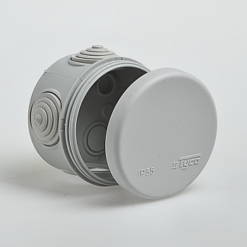 Коробка распределительная для открытой установки d=70 мм h=50 мм в Чите