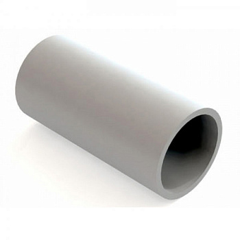 Патрубок-муфта 25 мм для труб ПВХ IP40 серый в Чите